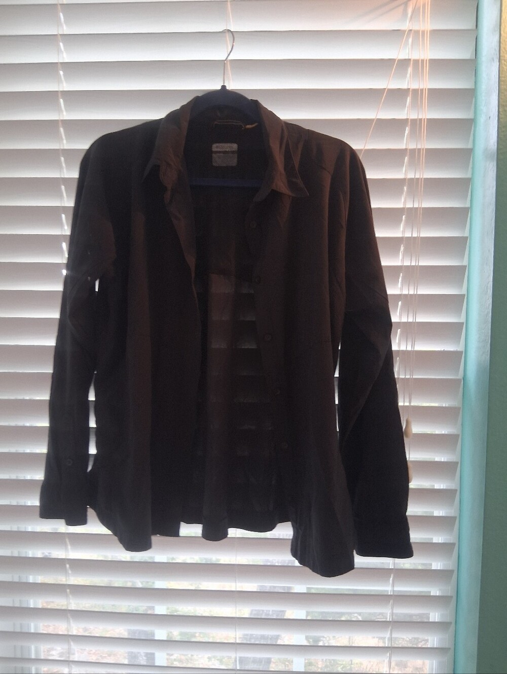 Women's Black Button-Up Jacket Shirt - Columbia